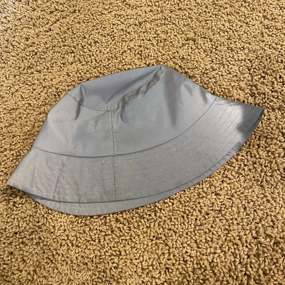 Simple silver hat